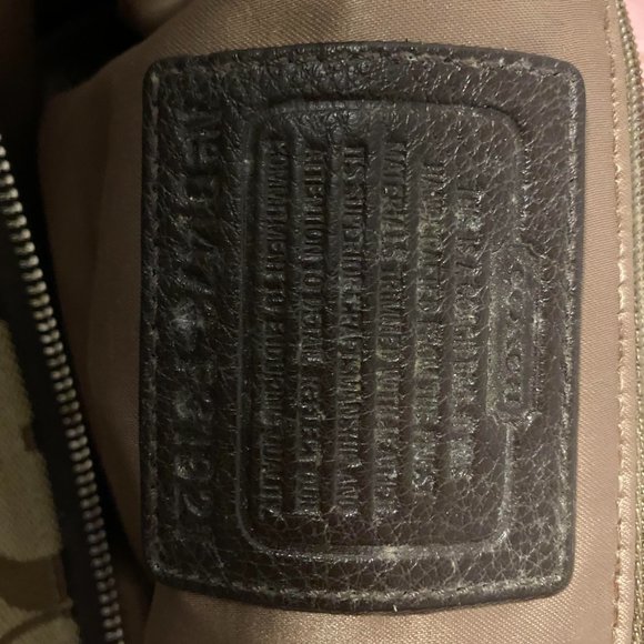 Medium Brown and Tan Coach Bag - Picture 2 of 6